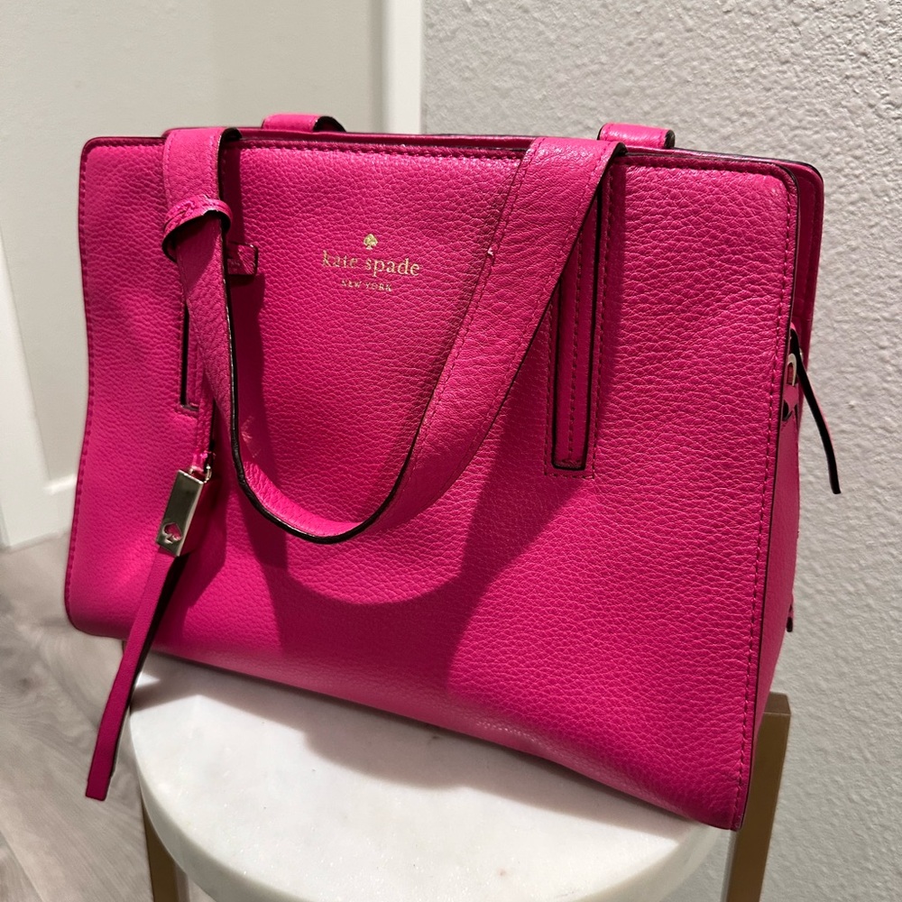 Kate Spade hot pink handbag